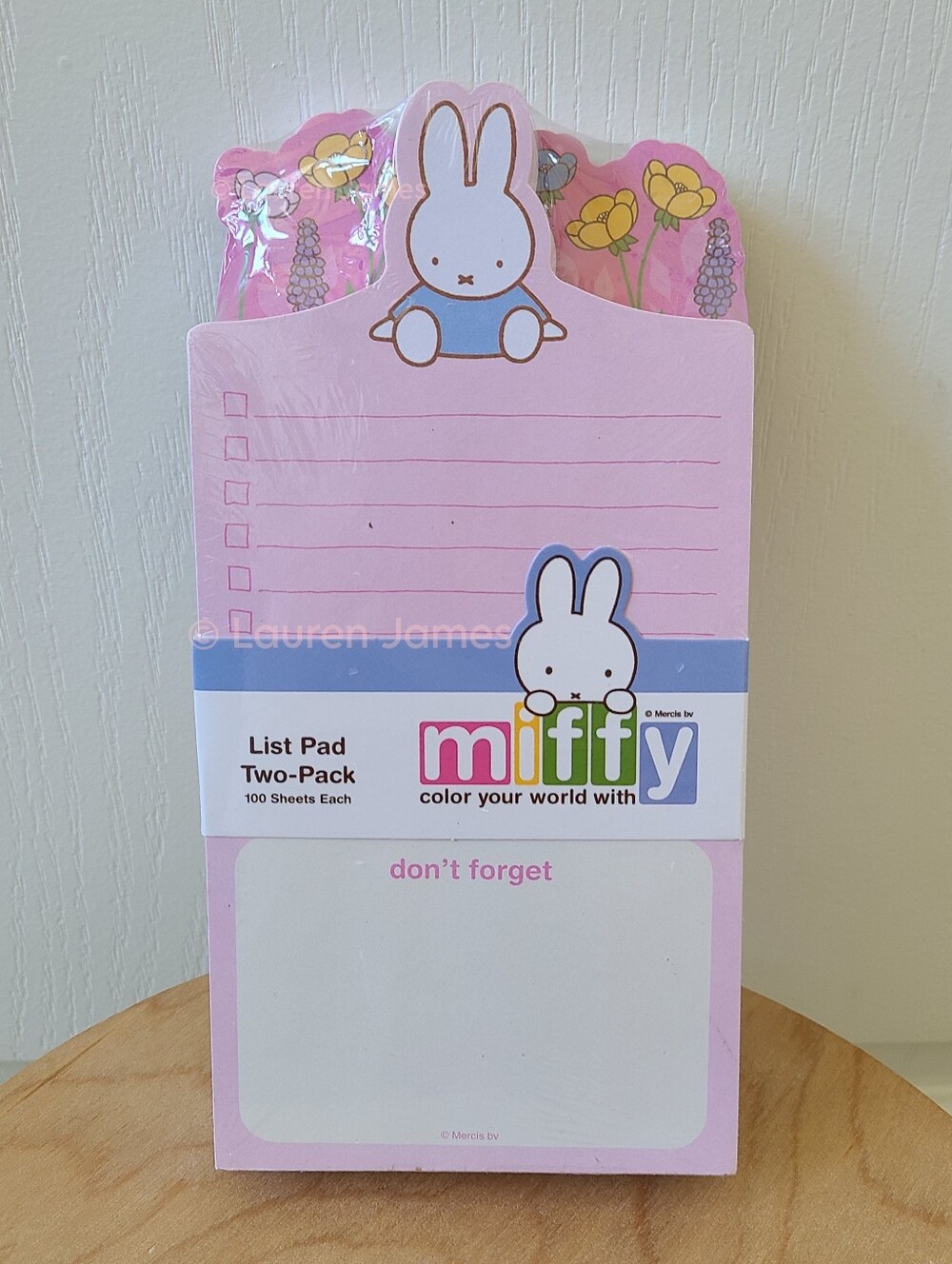 Miffy Spring Meadow Floral Notepad Set